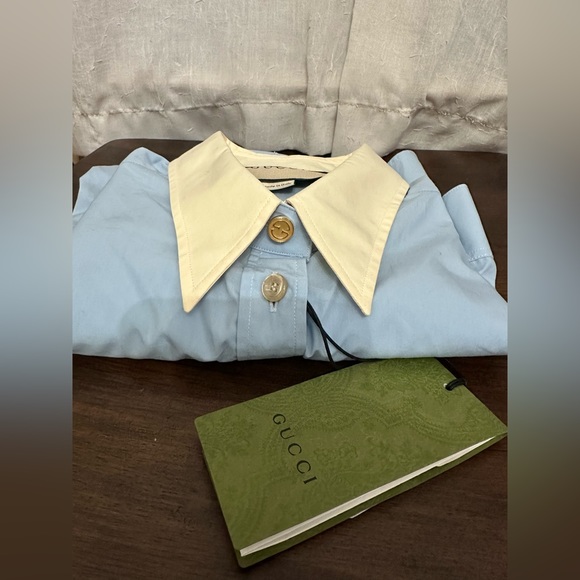 Gucci Popeline Buttoned Shirt - Picture 2 of 6